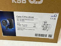 Ksb calio s 25-60 b circulatiepomp 180mm 1.1/2" bn. pn10 230v - afbeelding 3 van  4