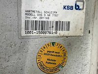 Ksb dhs 3 dubbelsteens slijpmachine - afbeelding 3 van  8