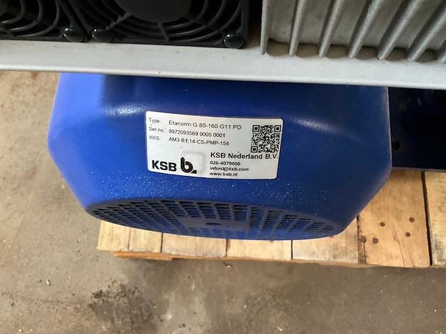 Ksb etanorm g80-160 g11 pd waterpomp (2x) - afbeelding 13 van  13