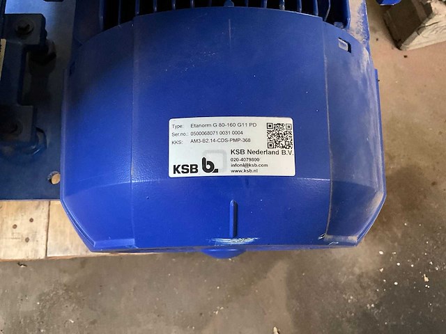 Ksb etanorm g80-160 g11 pd waterpomp (2x) - afbeelding 8 van  13