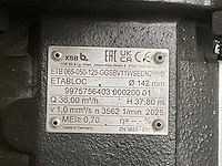Ksb etb 065-050-125 centrifugaalpomp (2x) - afbeelding 4 van  9
