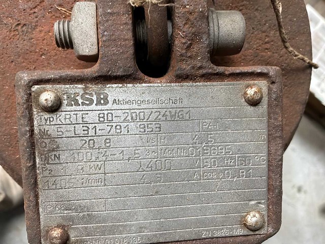 Ksb krte 80-200/24wg1 dompelpomp - afbeelding 3 van  3