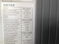 Kstar blue-10kt-m1 omvormer - afbeelding 2 van  2