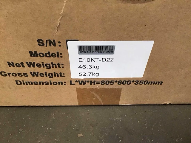 Kstar e10kt-d22 hybride omvormer - afbeelding 2 van  2