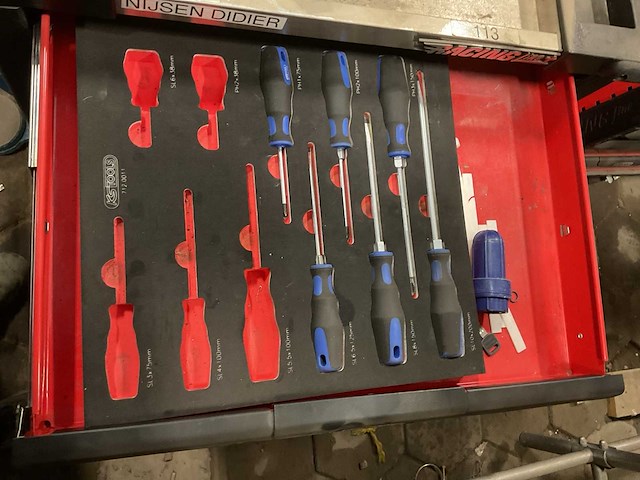 Kstools racing line+ gereedschapswagen - afbeelding 4 van  10