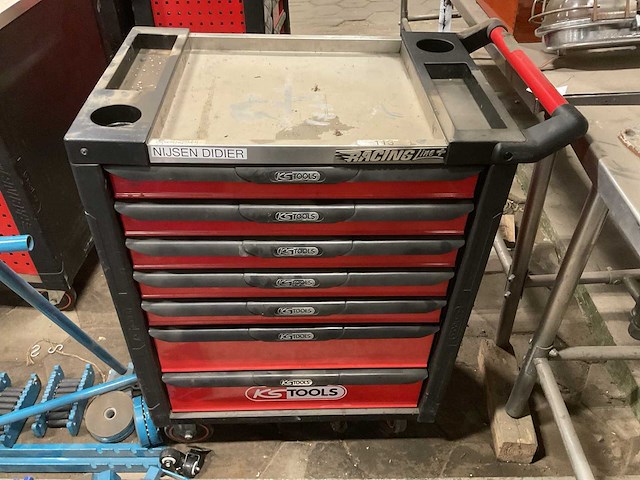 Kstools racing line+ gereedschapswagen - afbeelding 1 van  10