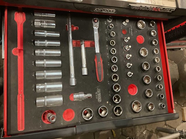 Kstools racing line+ gereedschapswagen - afbeelding 3 van  10