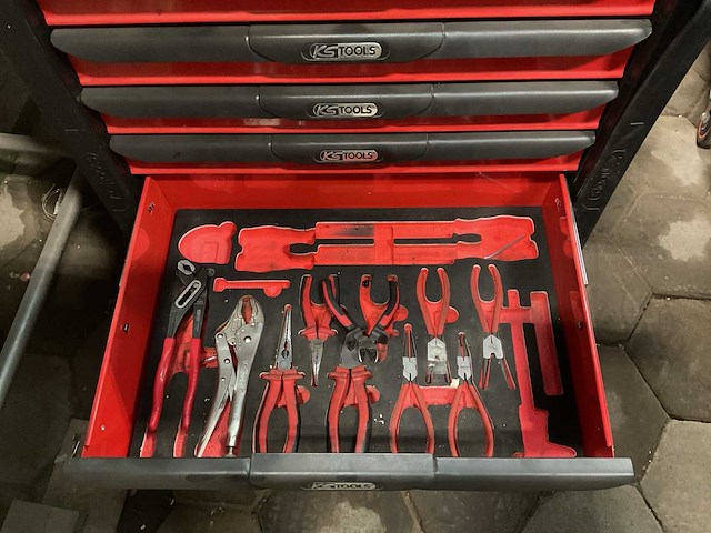 Kstools racing line+ gereedschapswagen - afbeelding 10 van  10