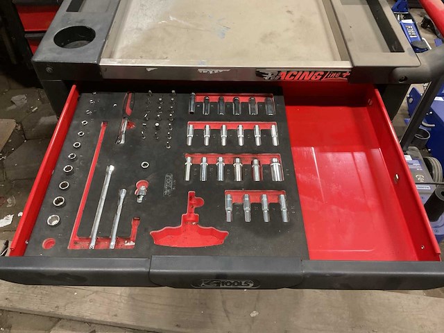 Kstools racing line+ gereedschapswagen - afbeelding 6 van  10