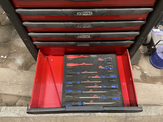 Kstools racing line+ gereedschapswagen - afbeelding 1 van  10