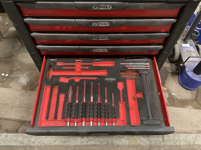 Kstools racing line+ gereedschapswagen - afbeelding 7 van  10