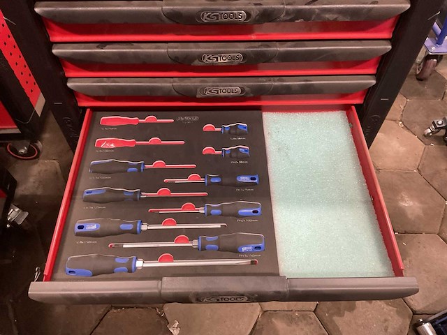 Kstools racing line+ gereedschapswagen - afbeelding 10 van  10