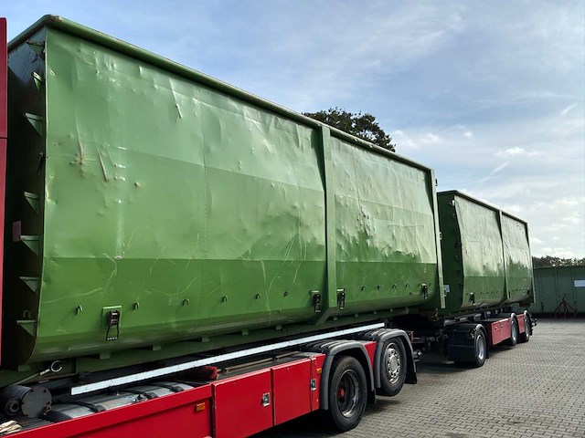 Ktk 50m3 volume afzetcontainer (2x) - afbeelding 1 van  3