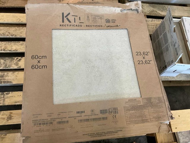 Ktl vloertegel 60x60 cm ca. 20 m² - afbeelding 1 van  5