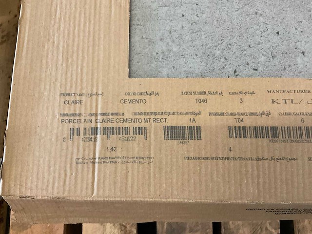 Ktl vloertegel 60x60 cm ca. 7 m² - afbeelding 3 van  4