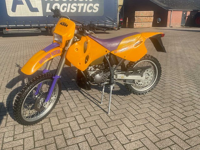Ktm 125lg2 motorfiets cross - afbeelding 1 van  13