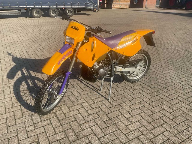 Ktm 125lg2 motorfiets cross - afbeelding 14 van  15