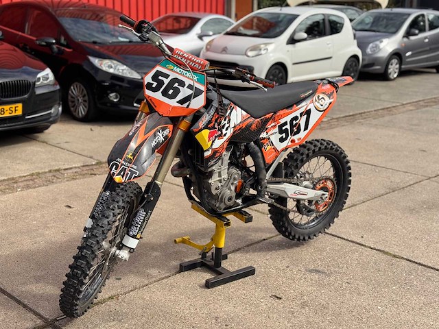 Ktm 450 sx-f 450cc 4-takt crossmotor 2008 - afbeelding 1 van  5