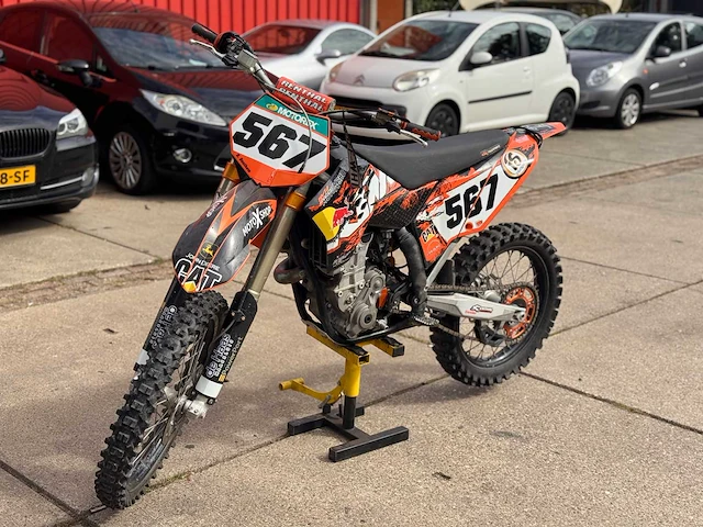Ktm 450 sx-f 450cc 4-takt crossmotor 2008 - afbeelding 1 van  5
