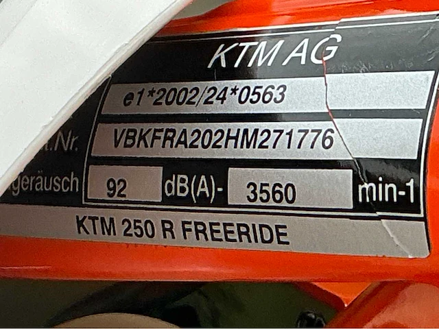 Ktm all-road 250 r freeride motorfiets - afbeelding 7 van  15