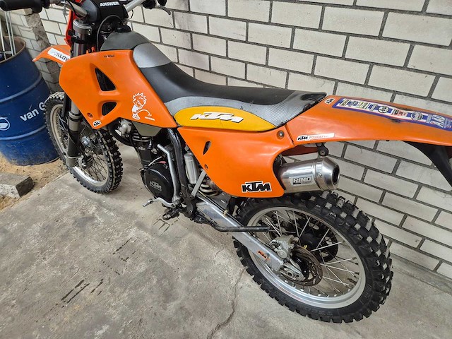 Ktm enduro 620 lc4 motorfiets + onderdelen - afbeelding 2 van  12