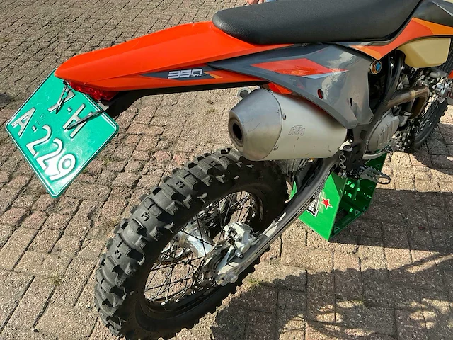 Ktm exc-f 350 cross motor - afbeelding 14 van  14