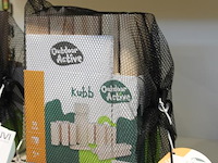 Kubb-spel outdoor active in schap. - afbeelding 2 van  2