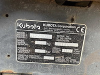 Kubota - 2009 - b1220 d - minitractor - afbeelding 9 van  19