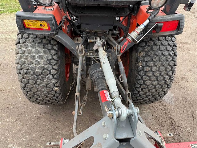 Kubota - 2009 - b1220 d - minitractor - afbeelding 17 van  19