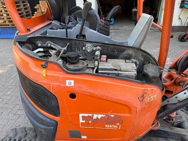 Kubota - 2015 - u27-4 - minigraafmachine - afbeelding 1 van  22