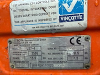 Kubota - 2015 - u27-4 - minigraafmachine - afbeelding 5 van  22