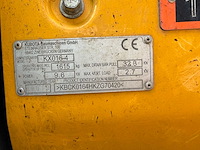 Kubota - 2019 - kx016-4 - minigraafmachine met aanhangwagen - afbeelding 22 van  28