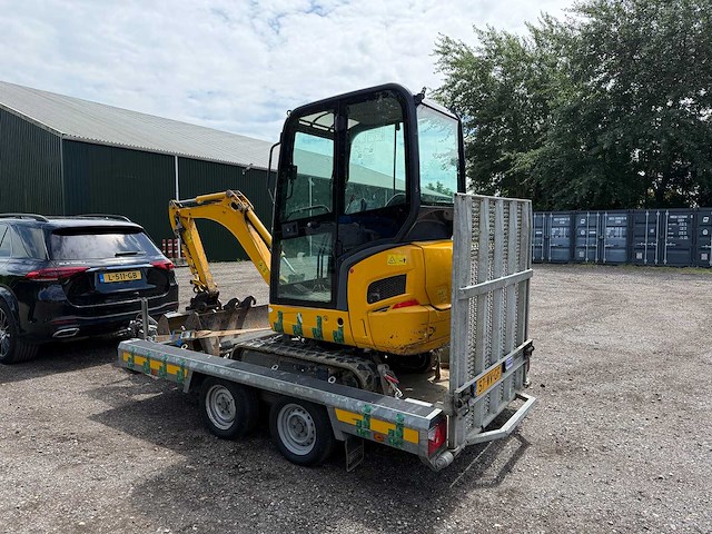 Kubota - 2019 - kx016-4 - minigraafmachine met aanhangwagen - afbeelding 2 van  28