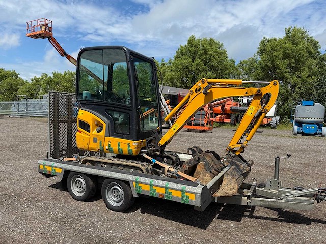 Kubota - 2019 - kx016-4 - minigraafmachine met aanhangwagen - afbeelding 26 van  28