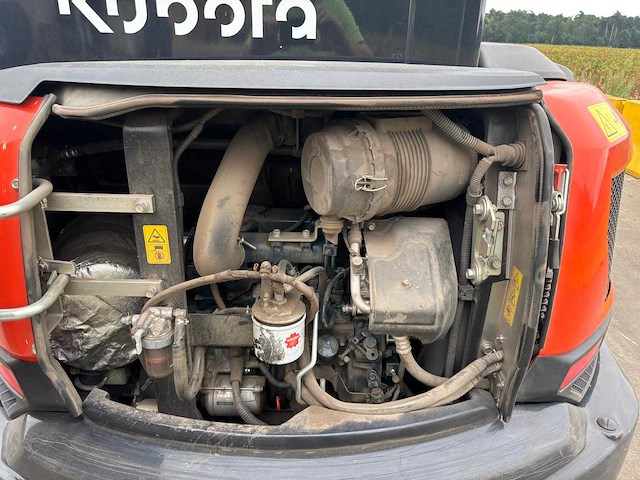 Kubota - 2021 - kx037-4 - minigraafmachine - afbeelding 4 van  9