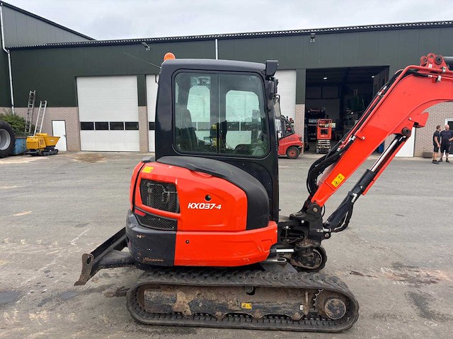 Kubota - 2021 - kx037-4 - minigraafmachine - afbeelding 11 van  14