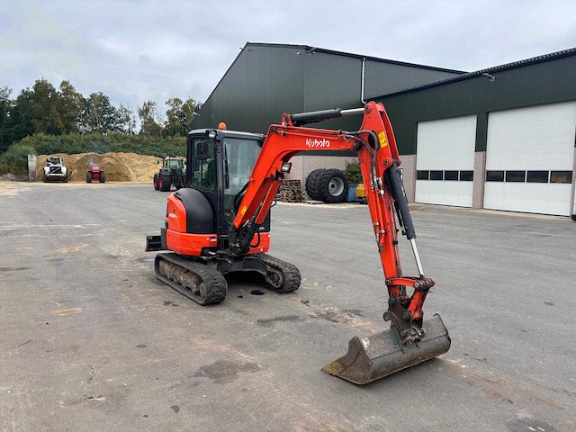 Kubota - 2021 - kx037-4 - minigraafmachine - afbeelding 12 van  14