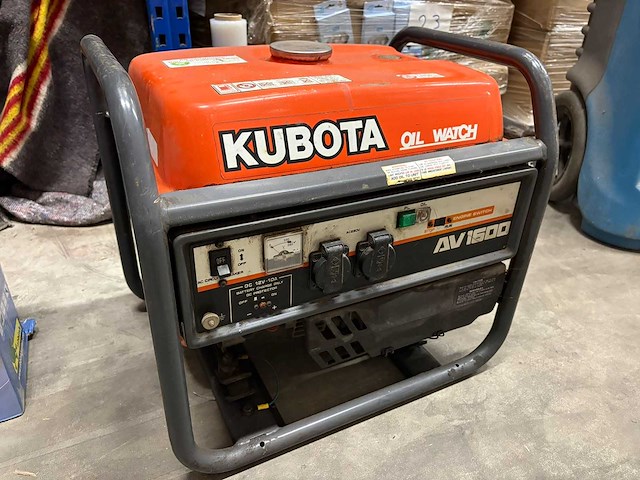 Kubota - av1600 oil watch - noodstroomaggregaat - afbeelding 1 van  5
