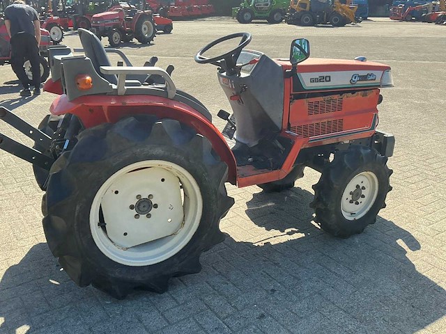 Kubota - gb20 granbia - 4-wheel drive tractor - afbeelding 3 van  10