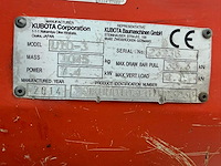 Kubota - u10-3 - mini-excavator - 2014 - afbeelding 3 van  6