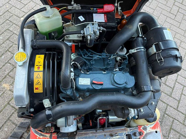 Kubota - u10-3 - mini-excavator - 2014 - afbeelding 4 van  6