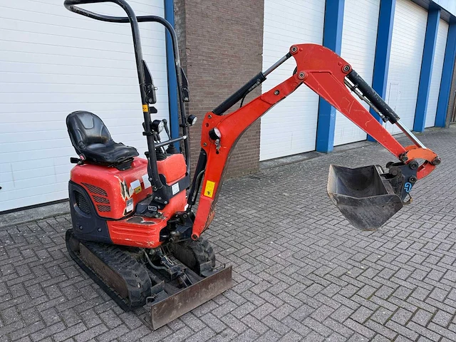 Kubota - u10-3 - mini-excavator - 2014 - afbeelding 3 van  14