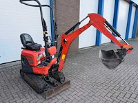Kubota - u10-3 - mini-excavator - 2014 - afbeelding 7 van  14
