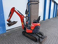 Kubota - u10-3 - mini-excavator - 2014 - afbeelding 8 van  14