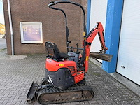 Kubota - u10-3 - mini-excavator - 2014 - afbeelding 9 van  14