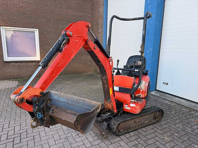 Kubota - u10-3 - mini-excavator - 2014 - afbeelding 5 van  7