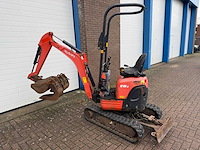 Kubota - u10-3 - mini-excavator - 2016 - afbeelding 3 van  14