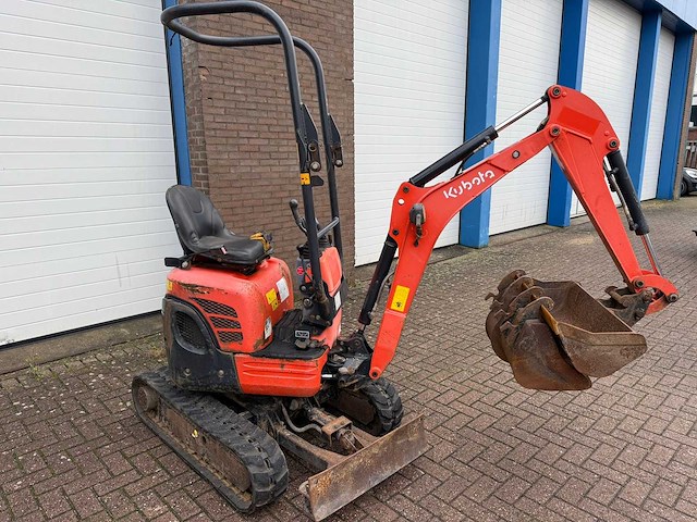 Kubota - u10-3 - mini-excavator - 2016 - afbeelding 5 van  14