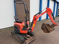 Kubota - u10-3 - mini-excavator - 2016 - afbeelding 5 van  14