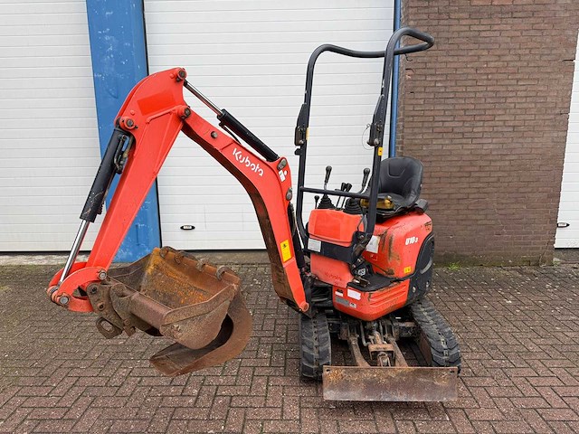 Kubota - u10-3 - mini-excavator - 2016 - afbeelding 1 van  14
